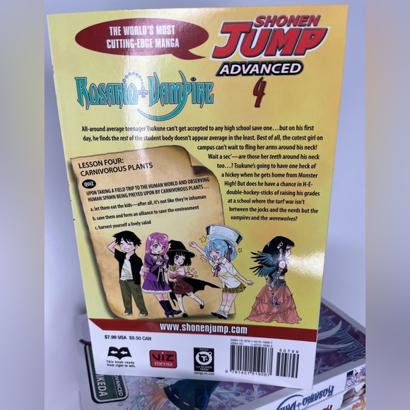 Rosario + Vampire by Akihisa Ikeda Volume 1,2,3,4,5,6,7, 8,&9 Manga Comic Book - Picture 9 of 16